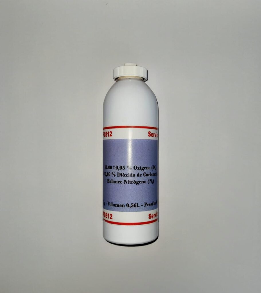 Gas de calibración para equipo Sentec BF812. - BF Medical Industries